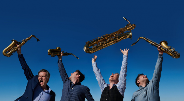 Paradox blijft elke vrijdag online concerten uitzenden van jazzgroepen, op 9 april het Artvark Saxophone Quartet en saxofonist Leo van Oostrom.