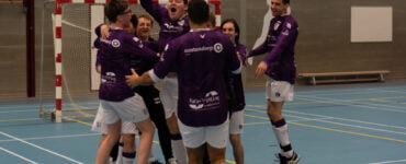 De spelers van FC Engelen G1 tijdens het G-Sportweekend