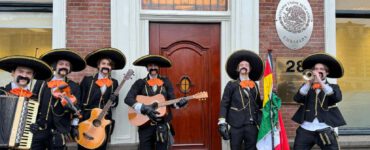 De Tilburgse Mariachi band in actie