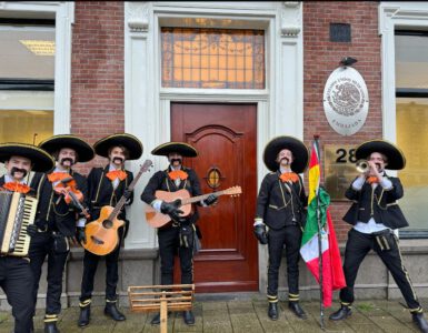 De Tilburgse Mariachi band in actie