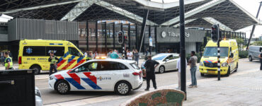 aanrijding station Tilburg