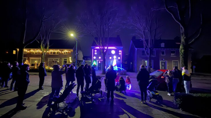 kerstlichtshow gilze