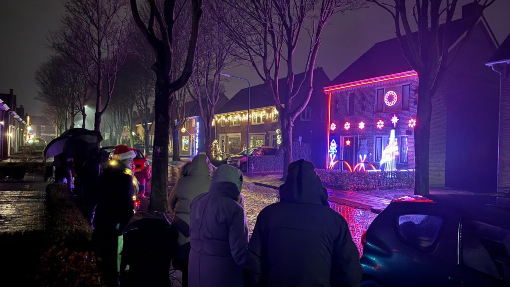 kerstlichtshow gilze